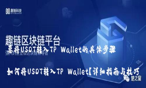 要将USDT转入TP Wallet的具体步骤

如何将USDT转入TP Wallet？详细指南与技巧