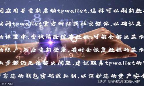 注意：在处理类似问题时，务必小心谨慎，以保护您的资产和个人信息。

1. **检查网络连接**：确保您的设备连接到稳定的互联网，因为网络问题可能导致资产无法加载。

2. **更新应用程序**：确认您使用的tpwallet应用是最新版本，旧版本可能存在显示问题。

3. **重启应用程序**：关闭应用并重新启动tpwallet，这样可以刷新数据，有时能解决显示问题。

4. **检查服务器状态**：访问tpwallet官方网站或社交媒体，以确认是否存在服务器维护或故障。

5. **清除缓存**：在应用的设置中，尝试清除缓存数据，可能会解决显示不正常的问题。

6. **重新登录**：登出您的账户，然后重新登录，有时会恢复数据的显示。

7. **联系客服**：如果以上步骤仍无法解决问题，建议联系tpwallet的客户支持，寻求专业帮助。

请遵循安全建议，绝不要分享您的钱包密码或私钥，以保护您的资产安全。