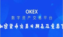 : 韩国加密货币交易日期表及重要事件一览