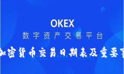: 韩国加密货币交易日期表及重要事件一览