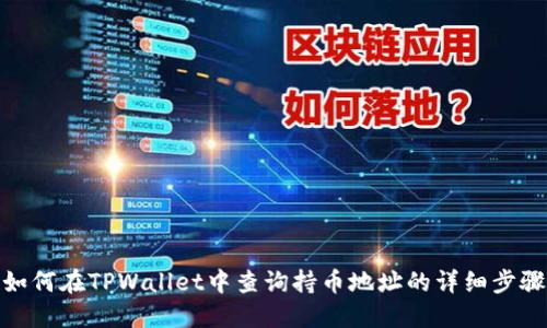 如何在TPWallet中查询持币地址的详细步骤